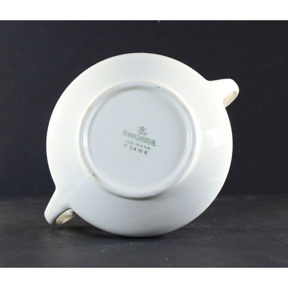 Sugar Bowl & Lid Colonial Couple Homer Laughlin Liberty Style #F54N6 U.S.A 1950s - Picture 11 of 14